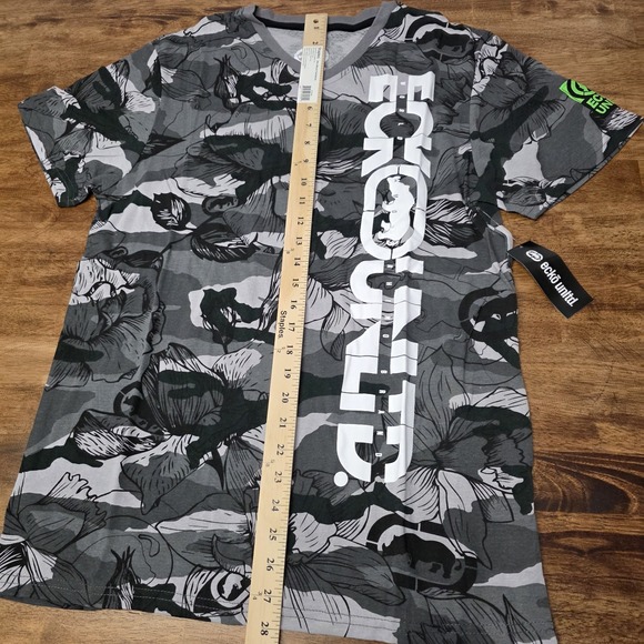 NEW Men's Ecko Unltd Tee Shirt Street Camo Size Medium #0521 - Picture 7 of 8